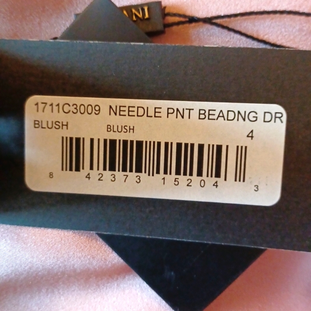 NWT TERANI COUTURE Blush size 4 cocktail dress - Picture 6 of 6